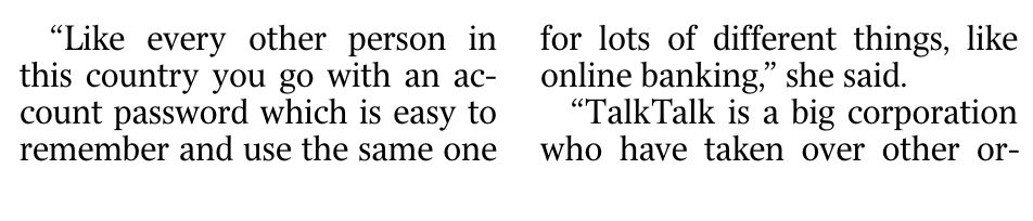 (that original quote I Tweeted from the Times)